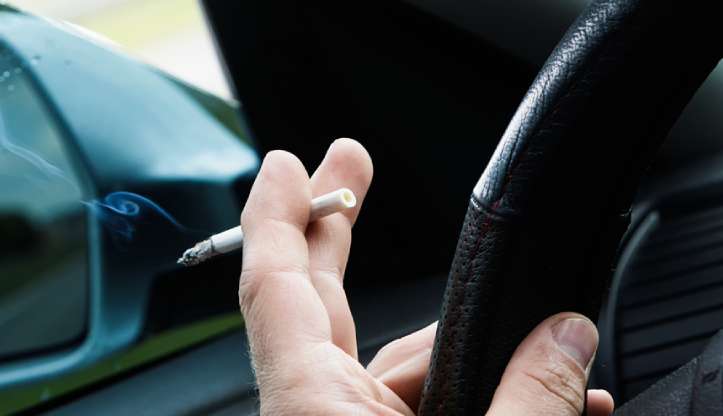 از بین بردن بوی سیگار داخل ماشین - زیستو